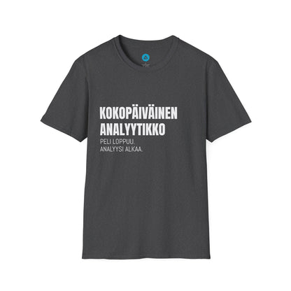 KOKOPÄIVÄINEN ANALYYTIKKO – Unisex T-paita