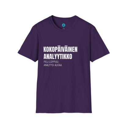 KOKOPÄIVÄINEN ANALYYTIKKO – Unisex T-paita