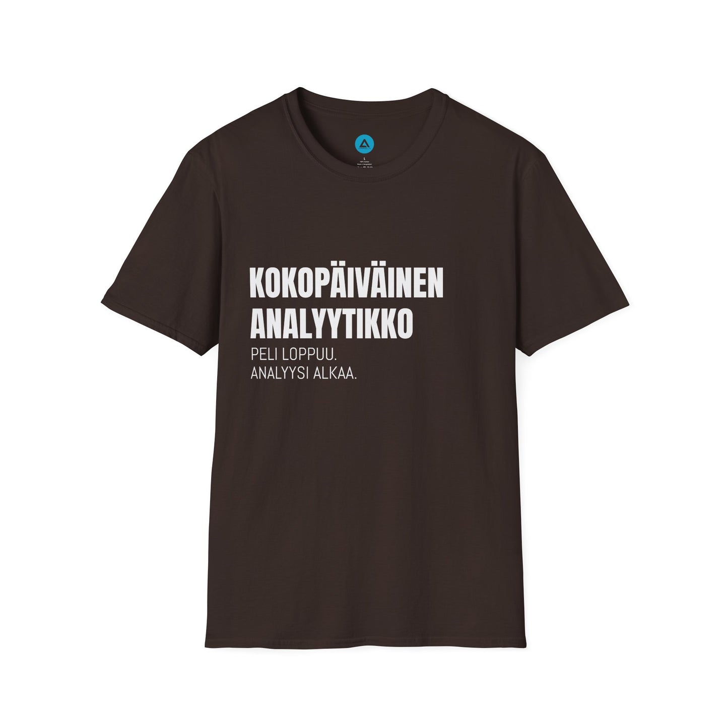 KOKOPÄIVÄINEN ANALYYTIKKO – Unisex T-paita