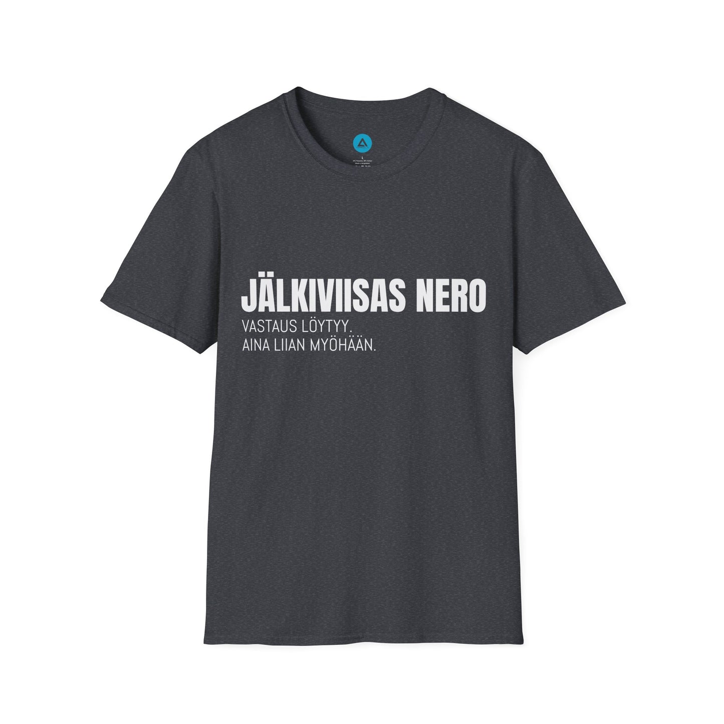 JÄLKIVIISAS NERO – Unisex T-paita