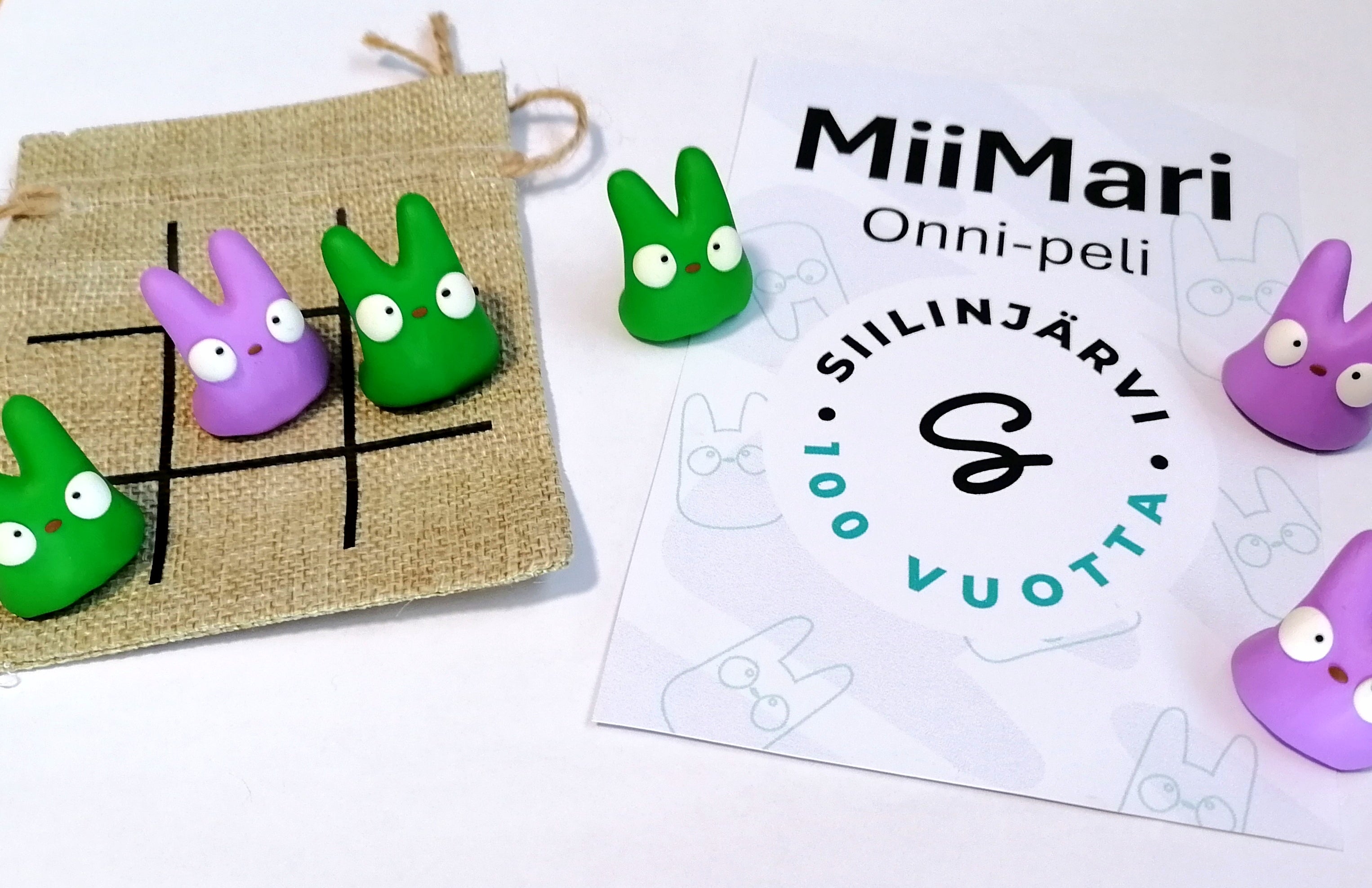 Liikelahjat ja brändituotteet - Siilinjärvi 100 vuotta Onni-peli