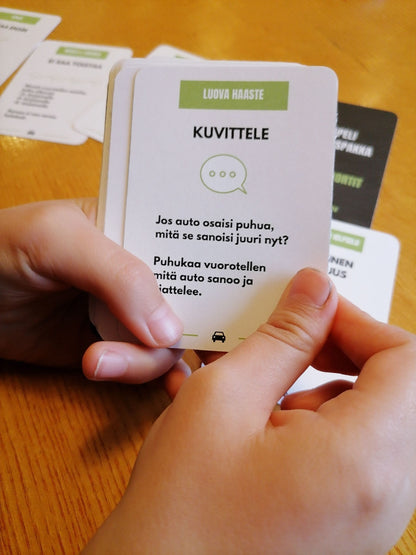 Matkapeli Selviytymispakka - Tulosta ja leikkaa